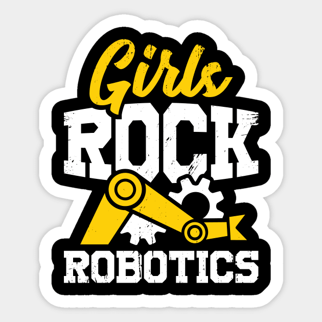 Robotics Engineering Girl Engineer Gift Sticker by Dolde08